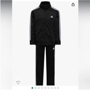 adidas Kids Black Set with White Accents